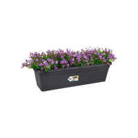 green basics trough 60cm living black